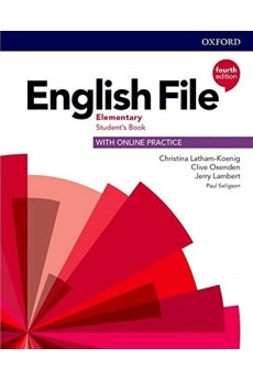 English File 4th Ed. Elem. A1/A2 Student's Book + Online Practice*
