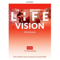 Life Vision Pre-Int. A2/B1 WB (pratybos)