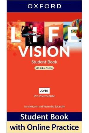 Life Vision Pre-Int. A2/B1 SB + Online Practice (vadovėlis) - Life Vision | Litterula