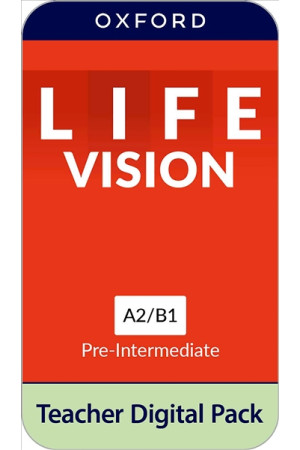 Life Vision Pre-Int. A2/B1 Teacher Digital Pack Access Code Only