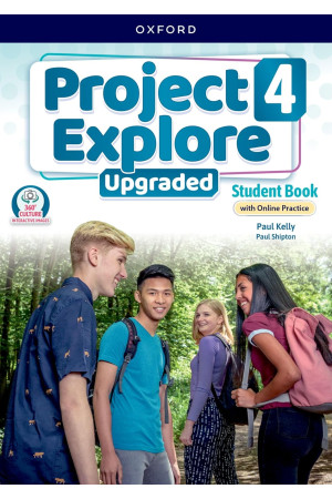 Project Explore Upgraded 4 Student's Book with Online Practice (vadovėlis)