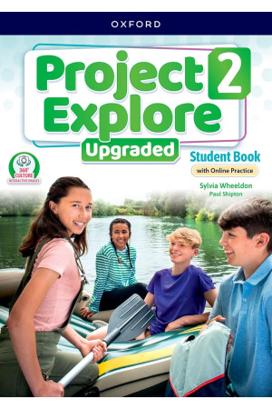Project Explore Upgraded 2 Student's Book with Online Practice (vadovėlis)