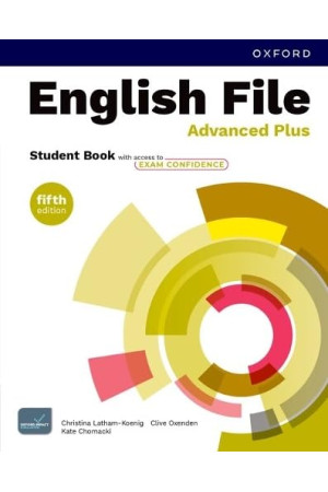 English File 5th Ed. Advanced Plus Student's Book + Access to Exam Confidence