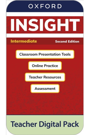 Insight 2nd Ed. Int. Teacher Digital Pack Access Code Only