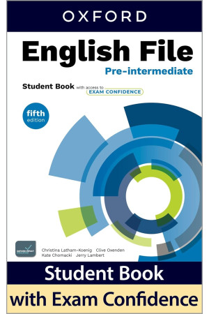 English File 5th Ed. Pre-Int. Student's Book + Access to Exam Confidence