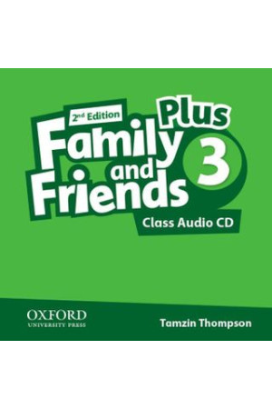Family & Friends 2nd Ed. 3 Plus Class Audio CD - Family & Friends 2nd Ed. | Litterula