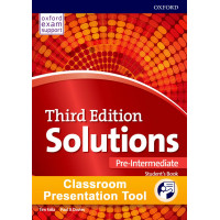 Solutions 3rd Ed. Pre-Int. A2/B1 Classroom Presentation Tool Code SB + WB