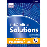 Solutions 3rd Ed. Adv. C1 Classroom Presentation Tool Code SB + WB