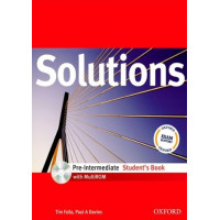 Solutions Pre-Int. SB + Multi-ROM (vadovėlis)*