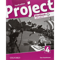 Project 4th Ed. 4 WB + CD & Online Practice (pratybos)