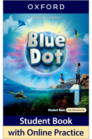 Blue Dot 1 Student Book + Online Practice (vadovėlis)