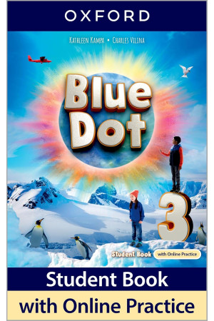 Blue Dot 3 Student Book + Online Practice (vadovėlis)