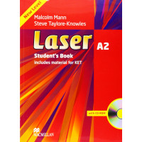 Laser 3rd Ed. A2 SB + CD-ROM (vadovėlis)*