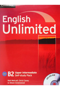 English Unlimited Up-Int. B2 Self-study Pack + DVD-ROM* English Unlimited Up-Int. B2 Self-study Pack + DVD-ROM*
