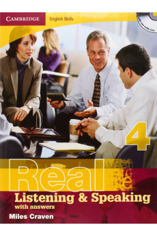 English Skills: Real Listening & Speaking 4 Book + Key & Audio CDs