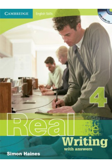 English Skills: Real Writing 4 Book + Key & CD