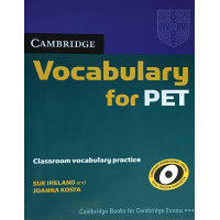 Cambridge Vocabulary for PET no Key*