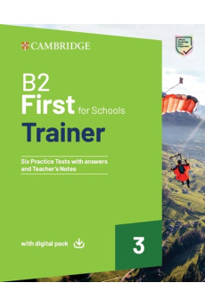 Trainer 3 First for Schools B2 Tests + Key & Digital Pack