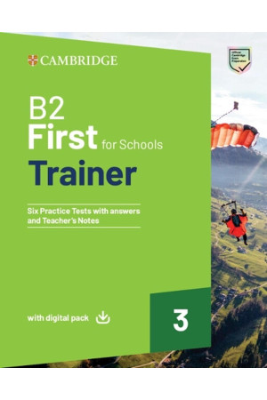 Trainer 3 First for Schools B2 Tests + Key & Digital Pack