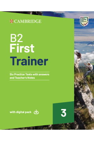 Trainer 3 First B2 Tests + Key & Digital Pack