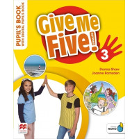 Give Me Five! 3 SB + Digital SB & Navio App (vadovėlis)