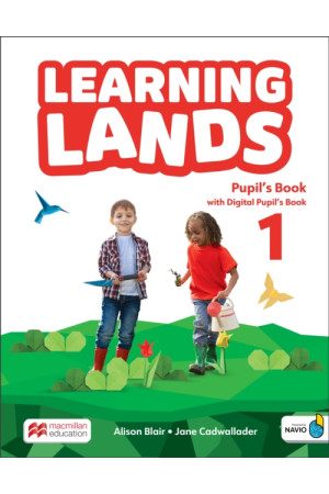 Learning Lands 1 Pupil's Book + Digital PB & Navio App (vadovėlis)