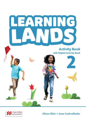 Learning Lands 2 Activity Book with Digital Activity Book (pratybos)