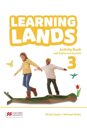 Learning Lands 3 Activity Book with Digital Activity Book (pratybos)