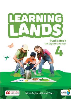 Learning Lands 4 Pupil's Book + Digital PB & Navio App (vadovėlis)