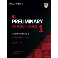 B1 Preliminary for Schools 1 Book + Key, Resource Bank & Audio Online