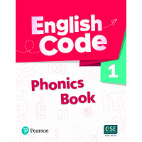 English Code 1 Phonics Book + Audio & Video QR Code
