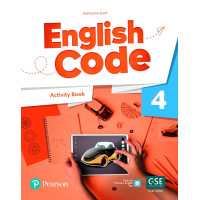English Code 4 Activity Book + Audio QR Code (pratybos)