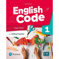English Code 1 SB + Online Practice (vadovėlis)