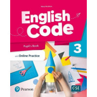 English Code 3 SB + Online Practice (vadovėlis)