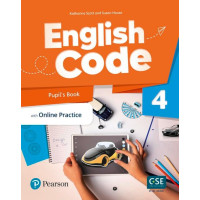 English Code 4 Pupil's Book + Online Practice (vadovėlis)