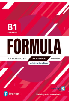 Formula B1 Preliminary Coursebook + Interactive eBook (vadovėlis) Formula B1 Preliminary Coursebook + Interactive eBook (vadovėlis)