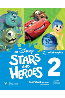 My Disney Stars and Heroes 2 Pupil's Book + eBook (vadovėlis) My Disney Stars and Heroes 2 Pupil's Book + eBook (vadovėlis)