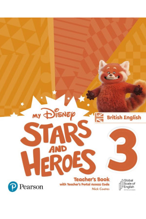 My Disney Stars and Heroes 3 Teacher's Book + Teacher's Portal Access Code