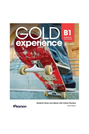 Gold Experience 3rd Ed. B1 Student's Book + Online Practice + eBook (vadovėlis) Gold Experience 3rd Ed. B1 Student's Book + Online Practice + eBook (vadovėlis)