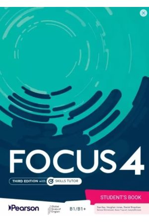 Focus 3rd Ed. 4 Student's Book + Online Practice (vadovėlis)