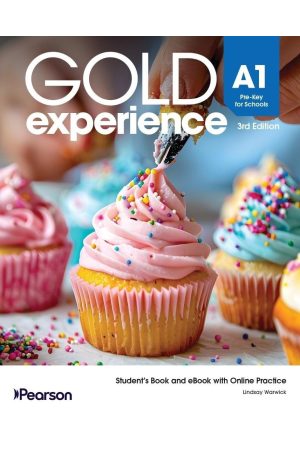Gold Experience 3rd Ed. A1 Student's Book + Online Practice + eBook (vadovėlis) Gold Experience 3rd Ed. A1 Student's Book + Online Practice + eBook (vadovėlis)