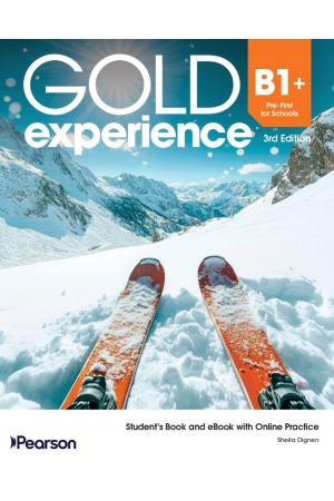 Gold Experience 3rd Ed. B1+ Student's Book + Online Practice + eBook (vadovėlis)