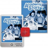 Academy Stars 2 WB + Digital WB Code Pack (pratybos)