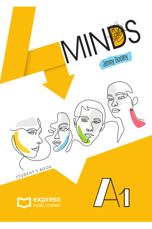 4Minds A1 Student s Book + DigiBooks App (vadovėlis) - 4Minds | Litterula