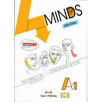 4Minds A1 WB & Grammar + DigiBooks App (pratybos)