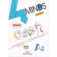 4Minds A2 Workbook & Grammar + DigiBooks App (pratybos)