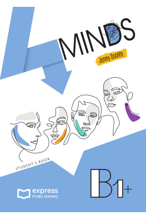 4Minds B1+ Student s Book + DigiBooks App (vadovėlis) - 4Minds | Litterula