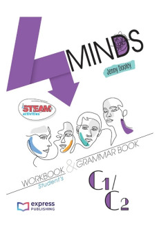 4Minds C1/C2 Workbook & Grammar + DigiBooks App (pratybos)