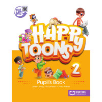 Happy Toons 2 Pupil's Book + DigiBooks App (vadovėlis)