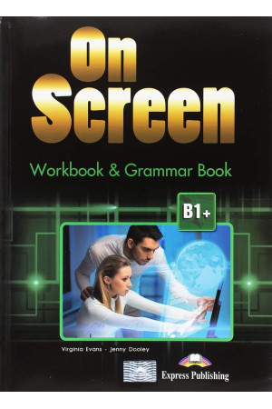 On Screen B1+ Workbook & Grammar + Downloadable ieBook & DigiBooks App (pratybos)